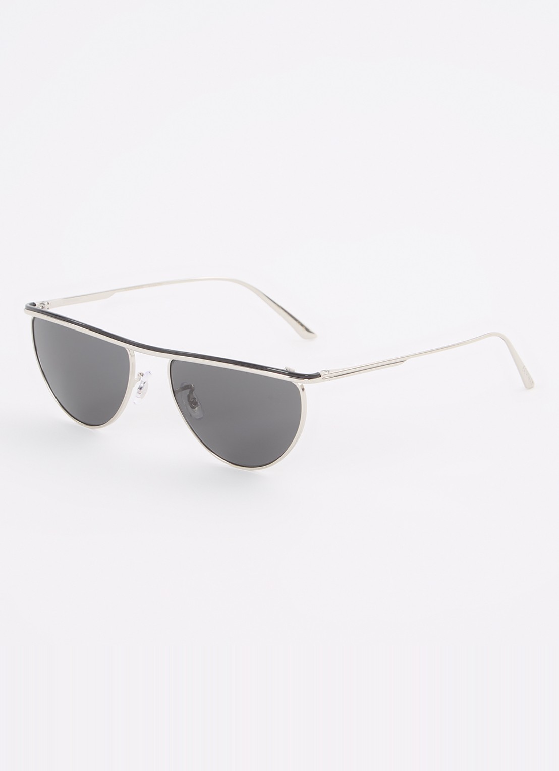 Oliver Peoples Retro zonnebril OV1342S - voorkant 4 zilver