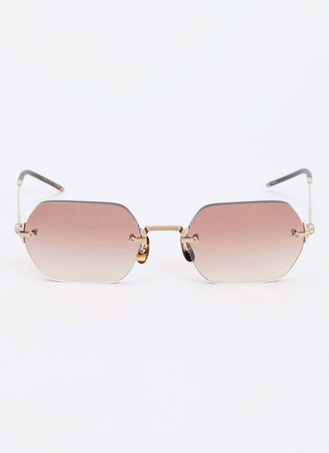 Oliver Peoples Retro zonnebril OV1353ST - detail 2 goud
