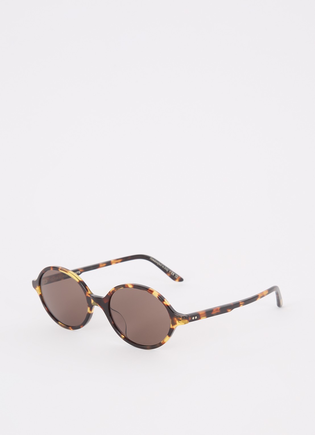 Oliver Peoples Retro zonnebril OV5574SU  - voorkant donkerbruin