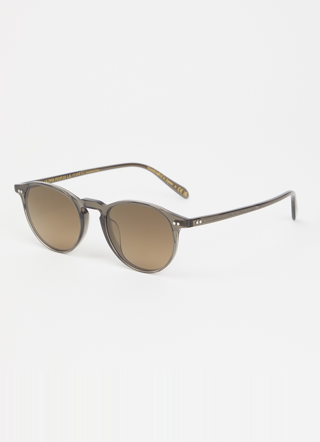 Oliver Peoples Riley Sun zonnebril OV5004SU - voorkant 4 donkerbruin