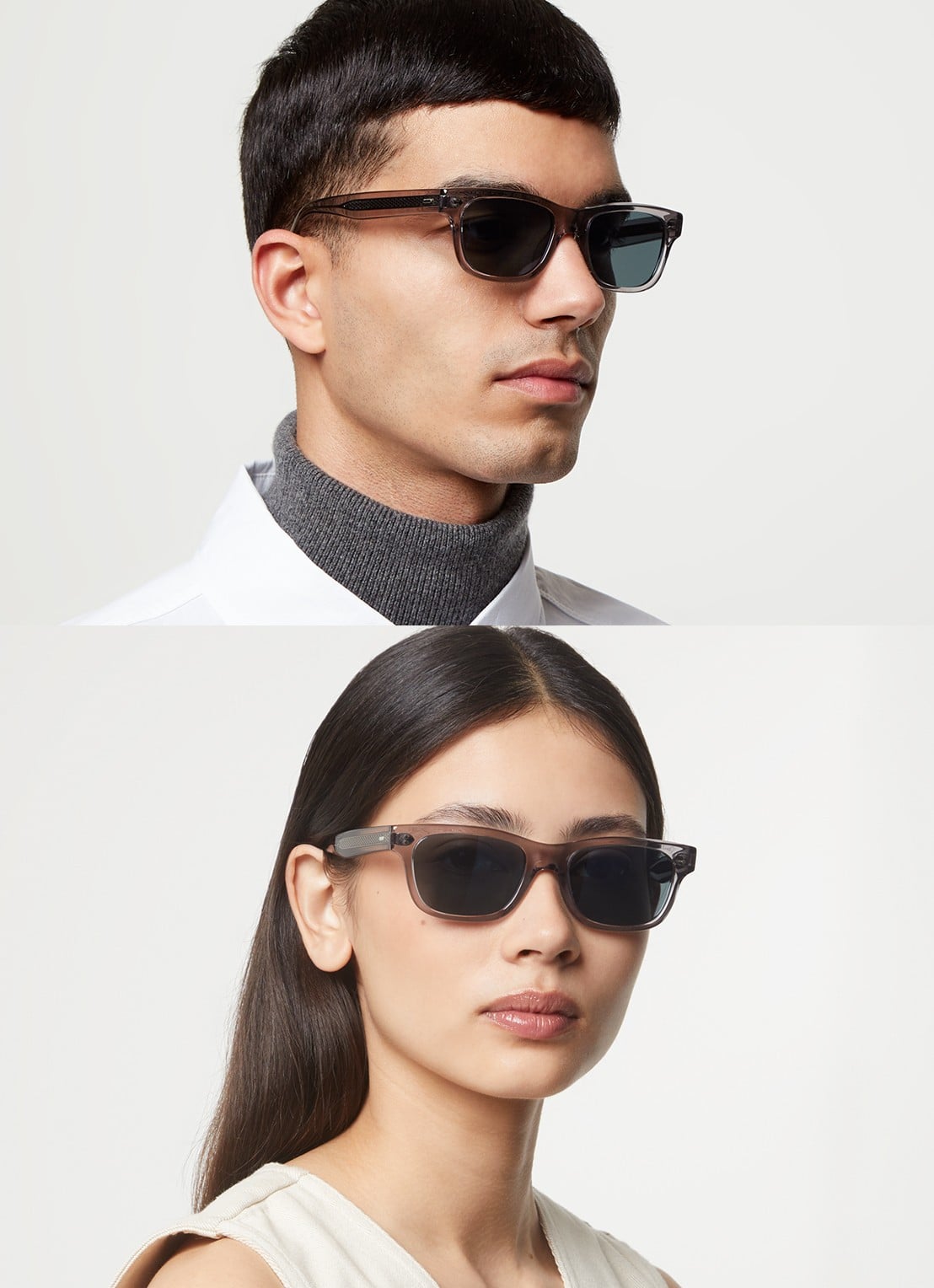 Oliver Peoples Rosson Sun zonnebril OV5540SU - voorkant 5 grijs