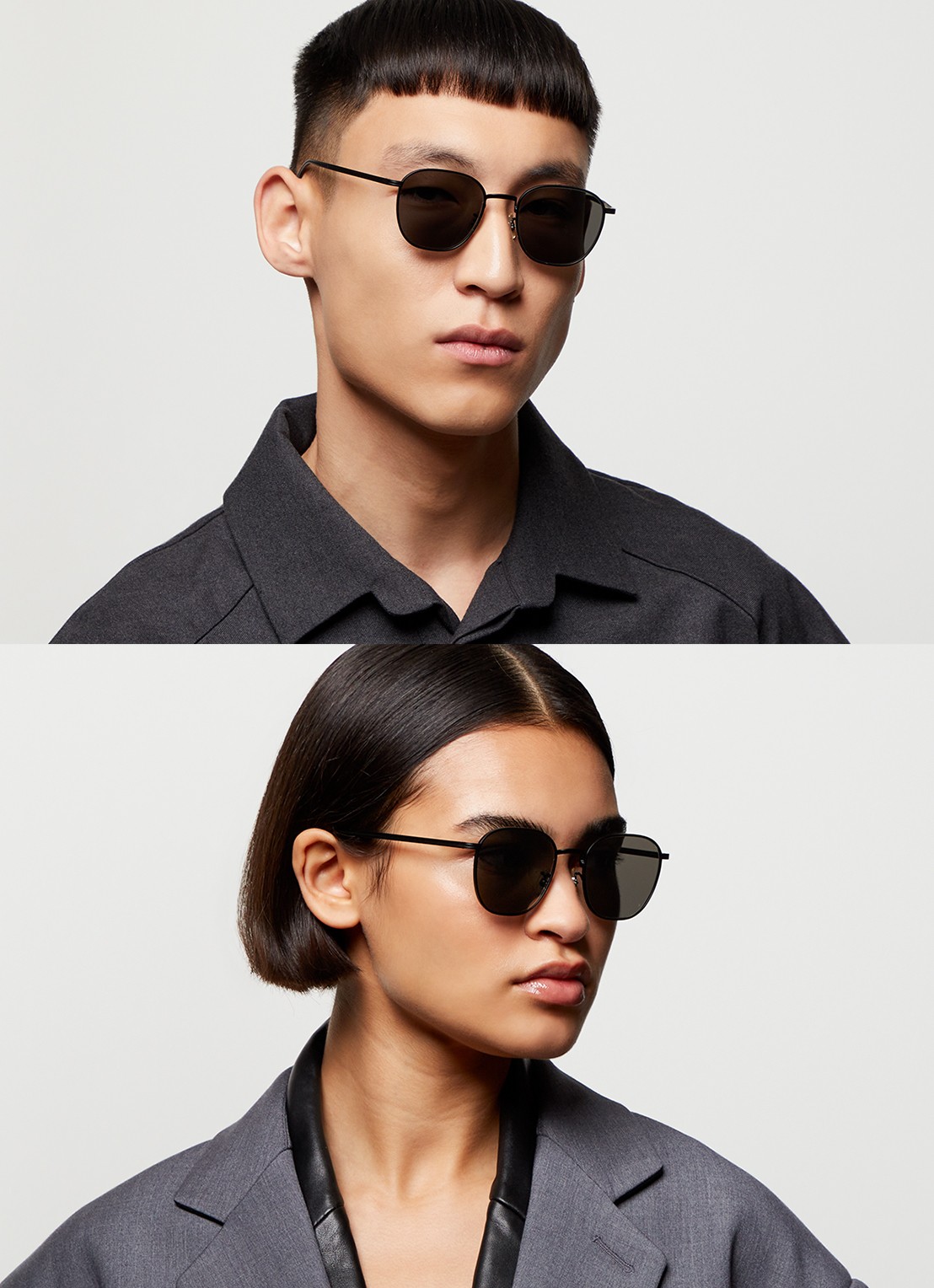 Oliver Peoples Rynn zonnebril OV1329ST - voorkant 2 zwart