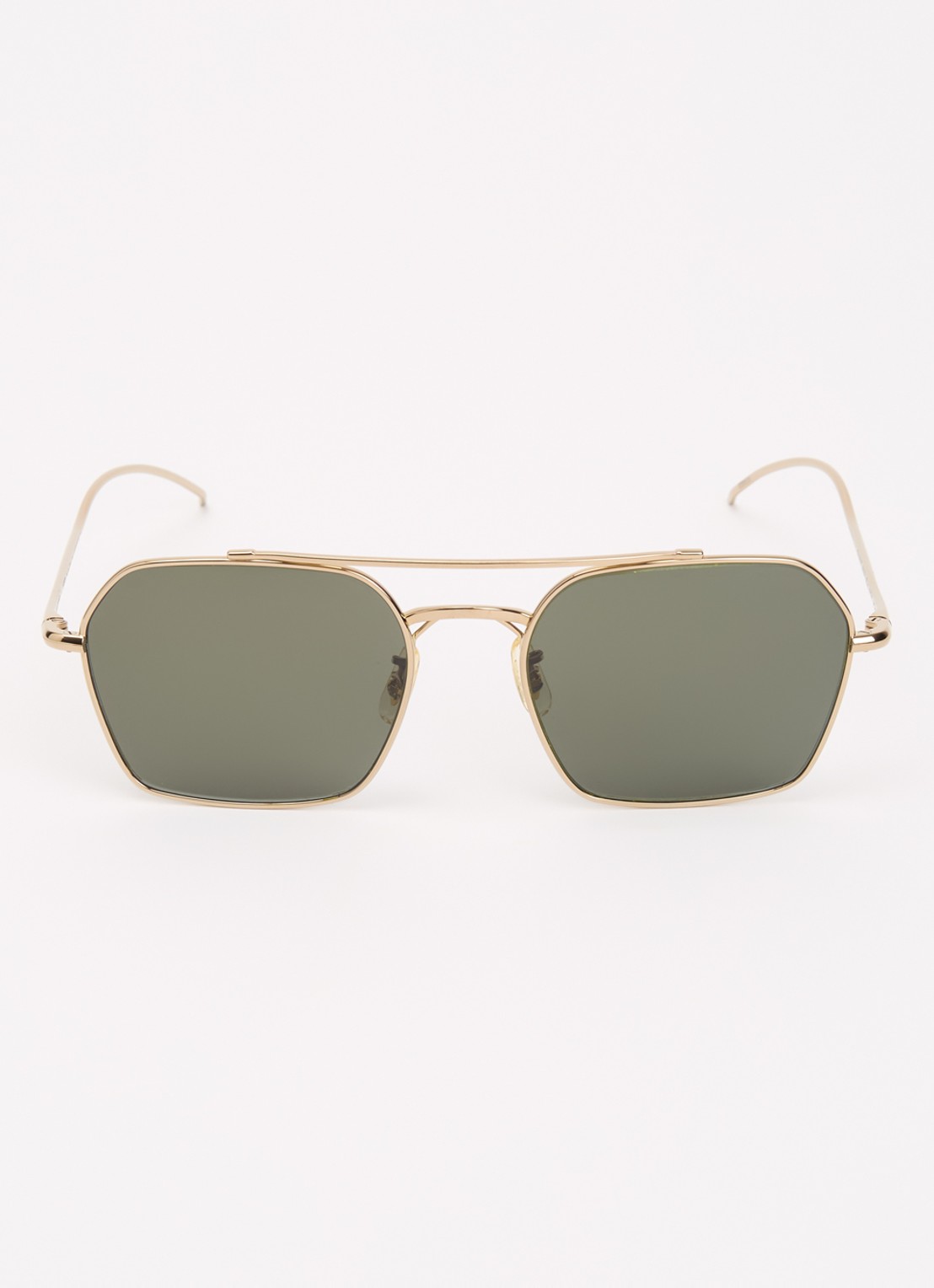 Oliver Peoples TK-15 zonnebril OV1365ST - detail zilver