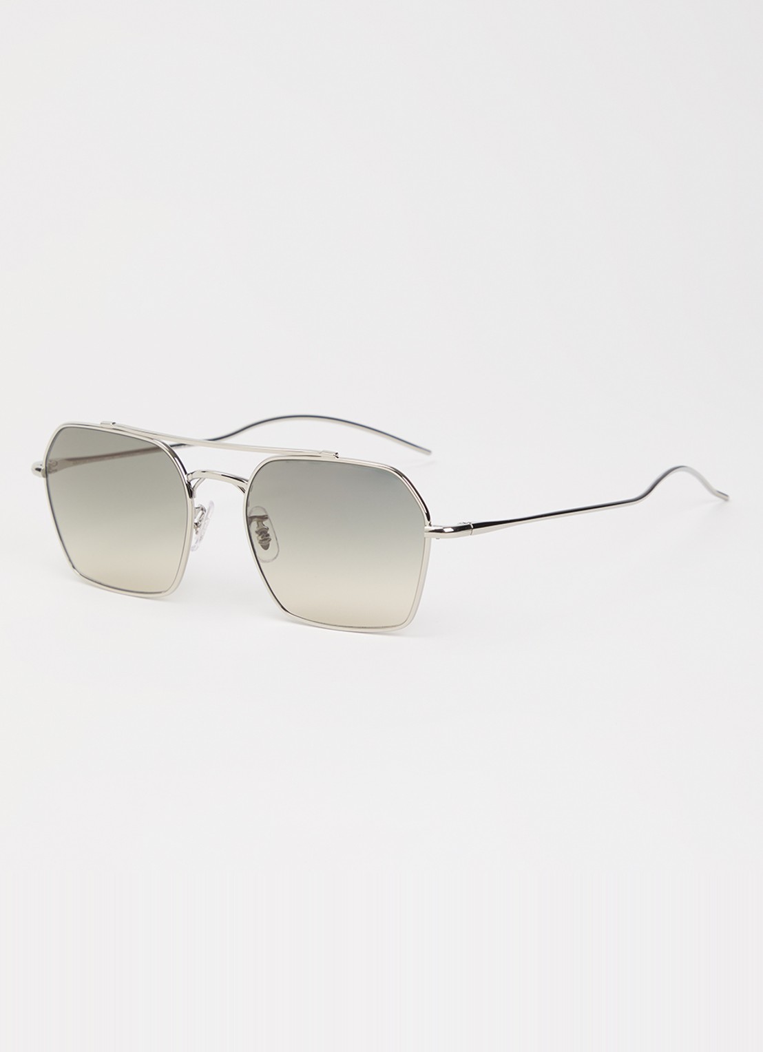 Oliver Peoples TK-15 zonnebril OV1365ST - voorkant zilver