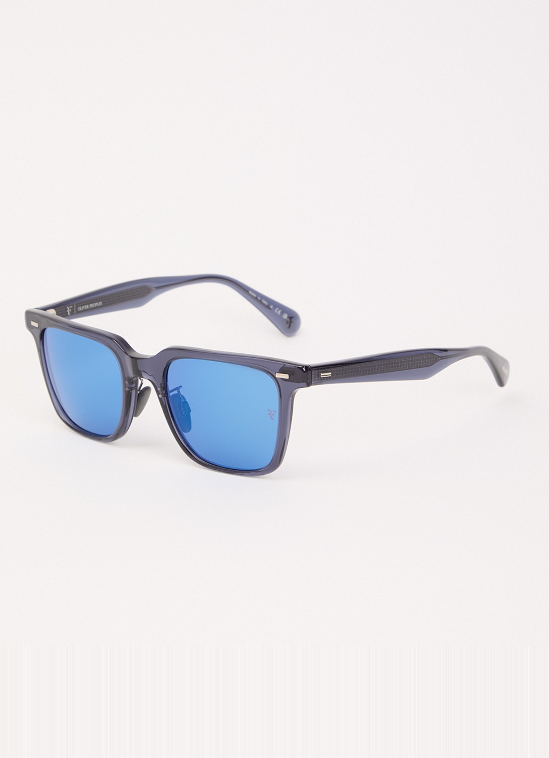 Oliver Peoples Wayfarer zonnebril OV5592S - voorkant donkerblauw