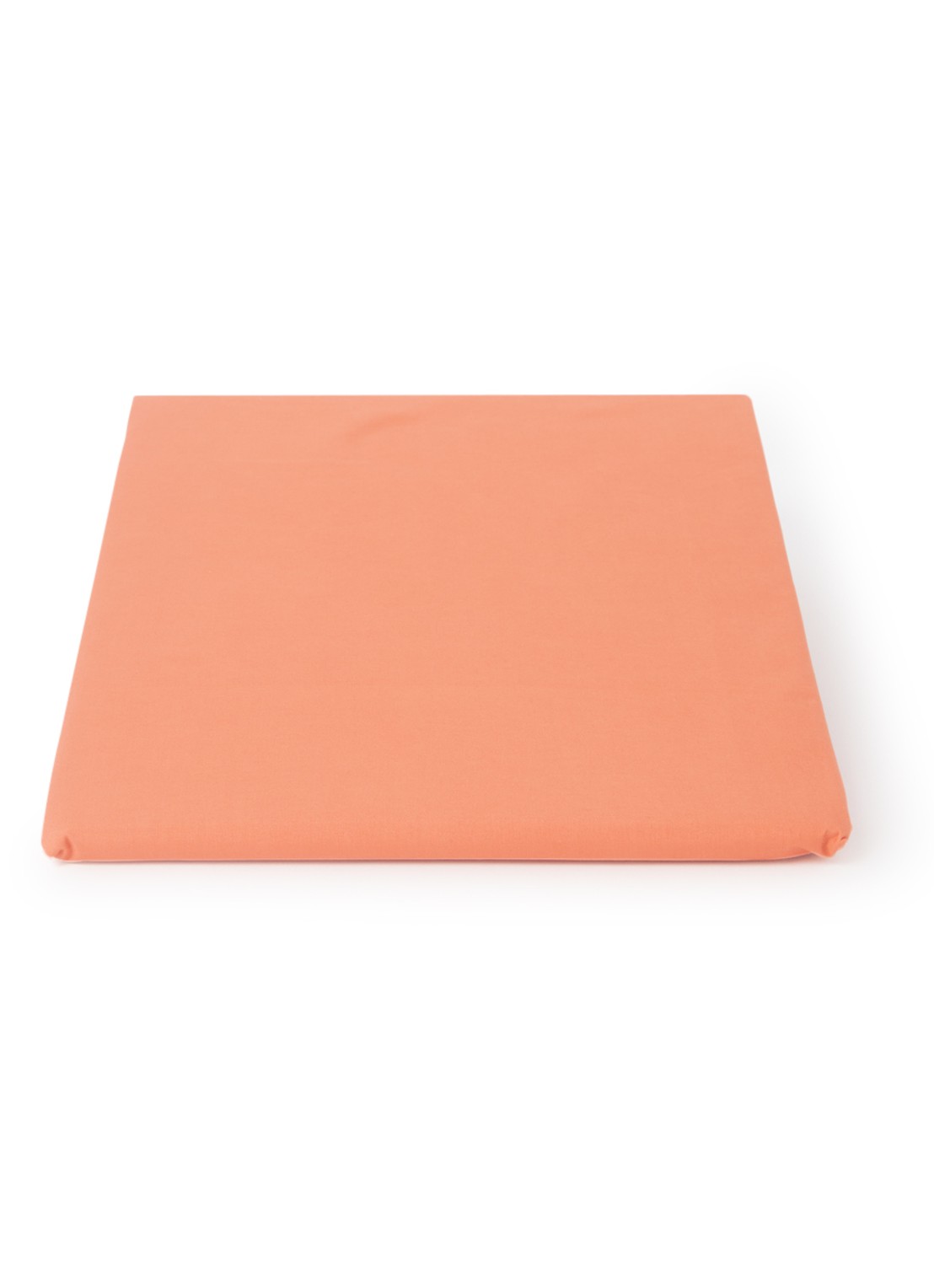 Olivier Desforges Alcôve hoeslaken van katoen perkal 200TC, hoekhoogte 30 cm - voorkant orange