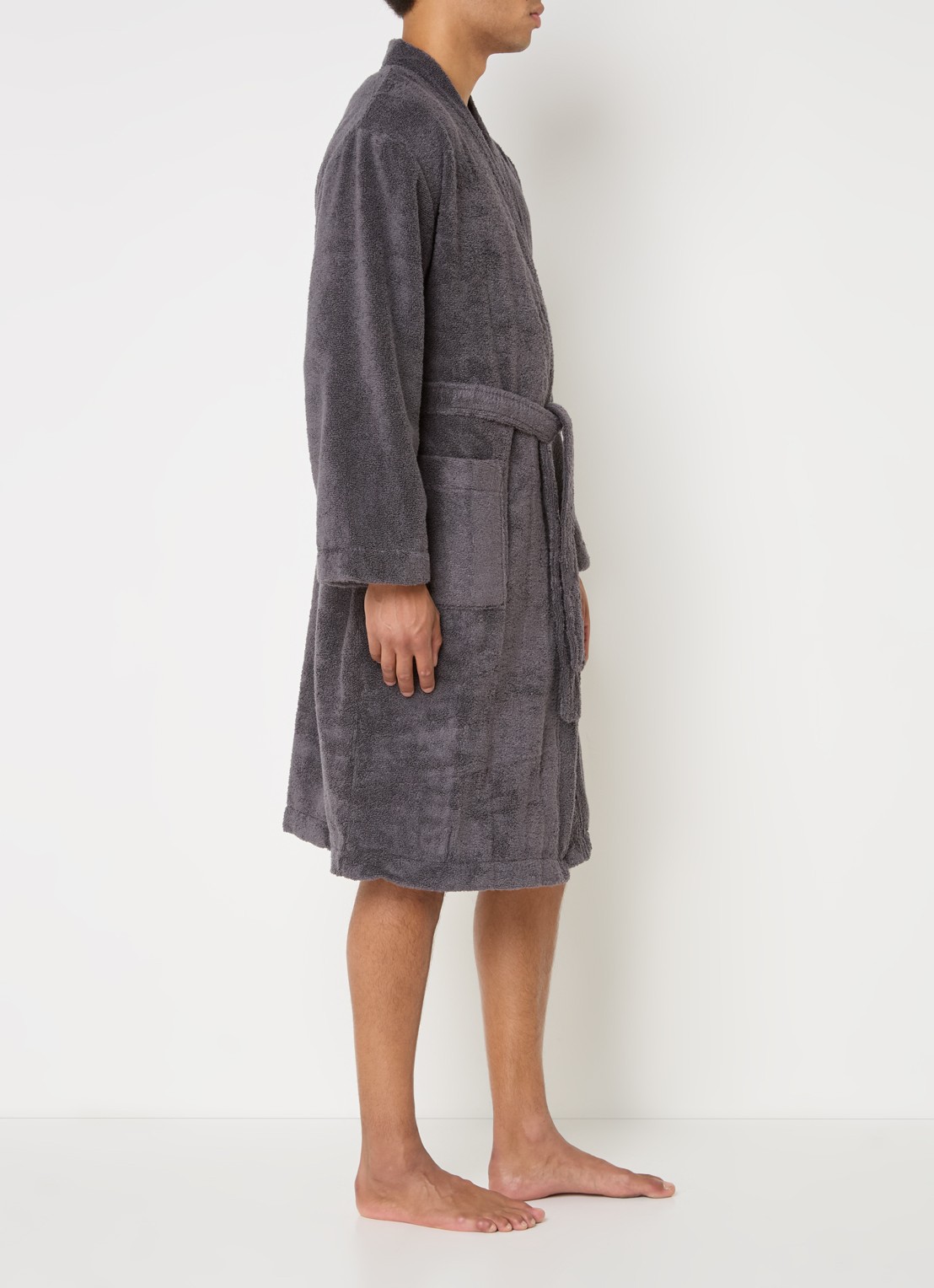 Olivier Desforges ALIZEE   Anthrac     Kimono - voorkant 4 middengrijs