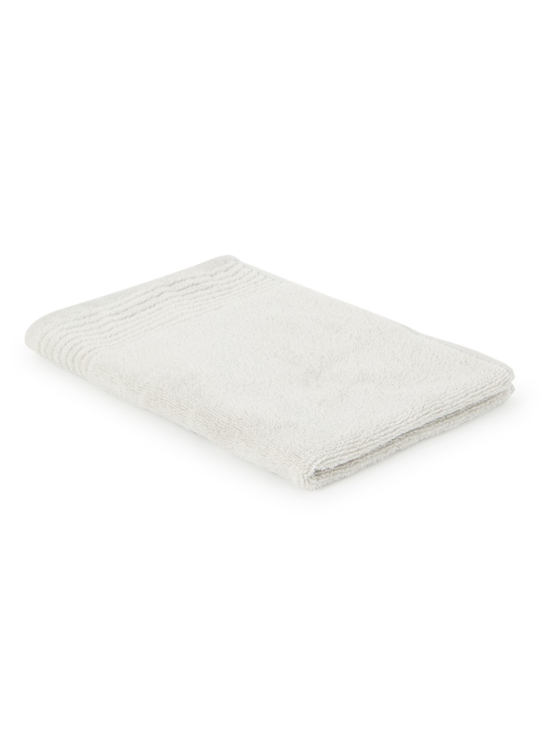 Olivier Desforges ALIZEE   Azur     Guest towel - voorkant lichtgrijs