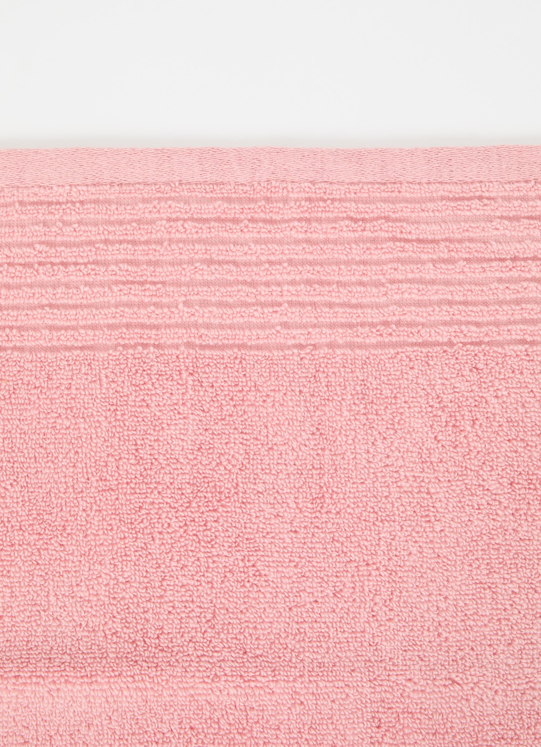 Olivier Desforges ALIZEE   Azur     Guest towel - detail zalmroze