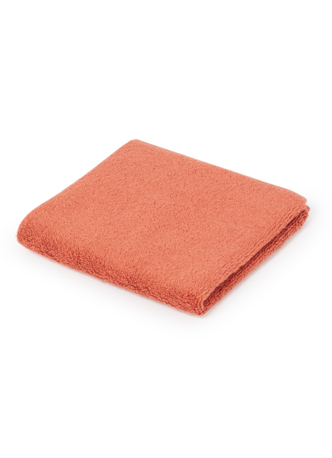 Olivier Desforges ALIZEE   Azur     Guest towel - voorkant 2 kastanjebruin