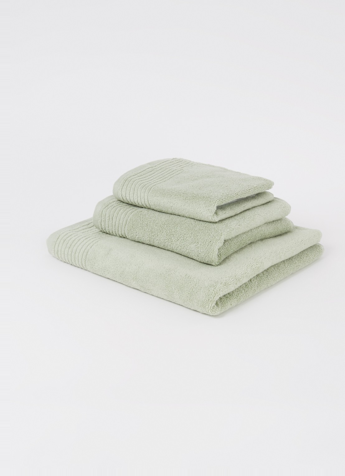 Olivier Desforges ALIZEE   Azur     Guest towel - voorkant 3 khaki