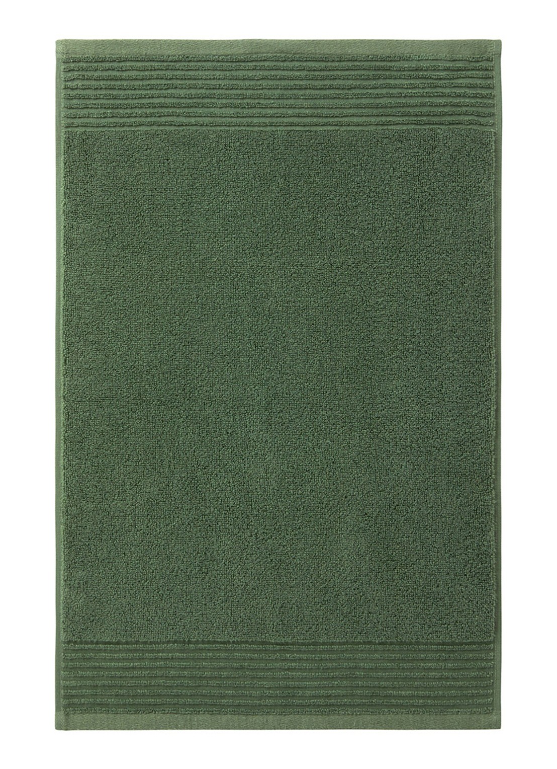 Olivier Desforges ALIZEE   Azur     Guest towel - voorkant 2 olijfgroen