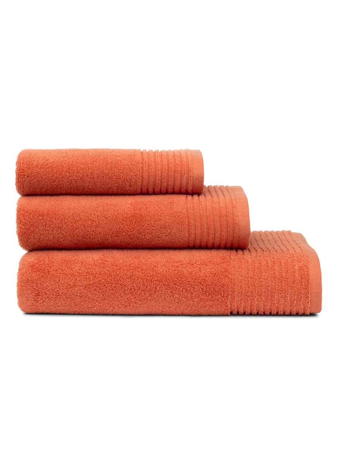 Olivier Desforges ALIZEE   Azur     Guest towel - detail 4 vuurrood