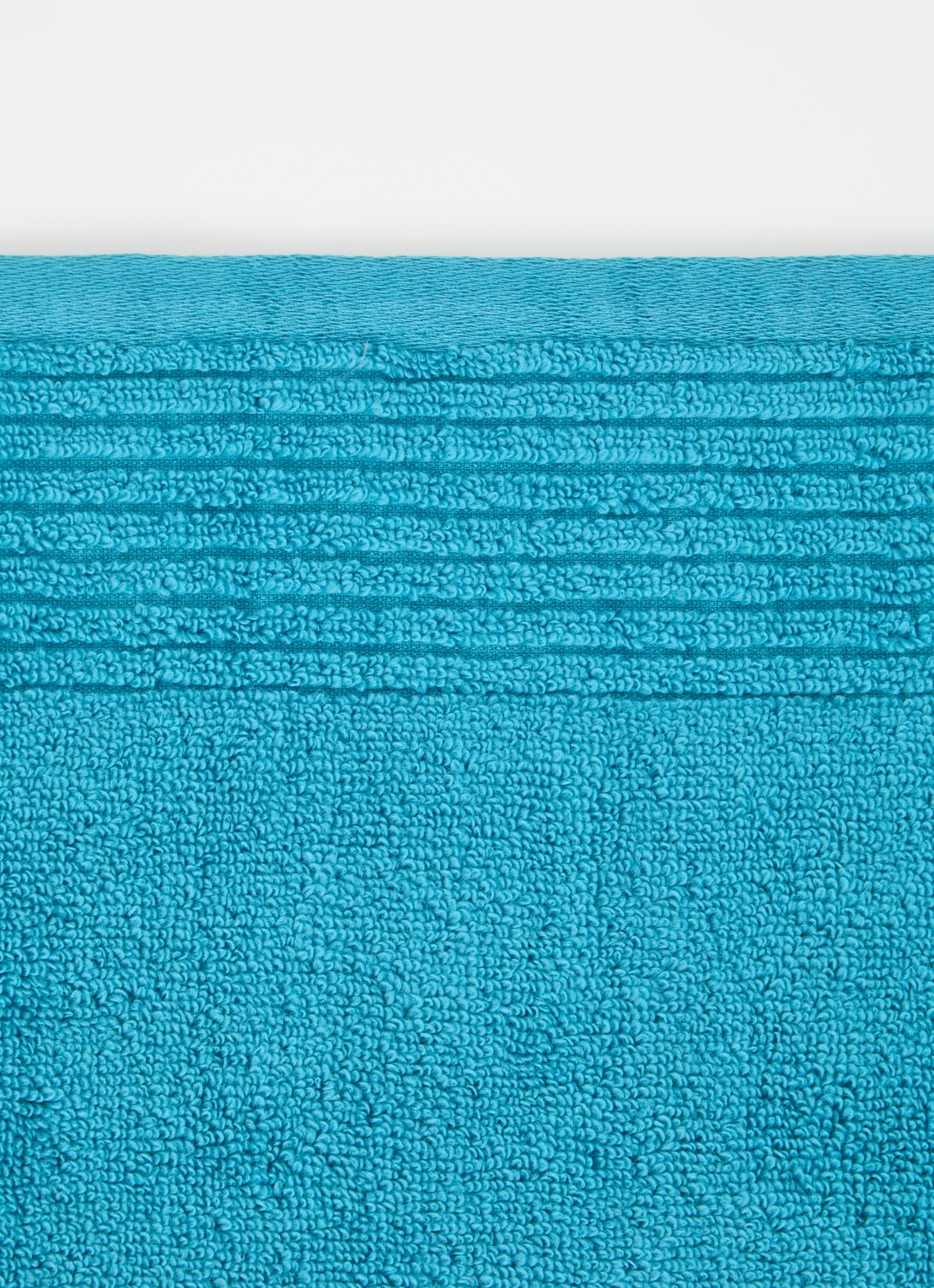 Olivier Desforges Alizee badhanddoek  - 450 gr/m² - 100 x 50 cm - detail 3 aquablauw