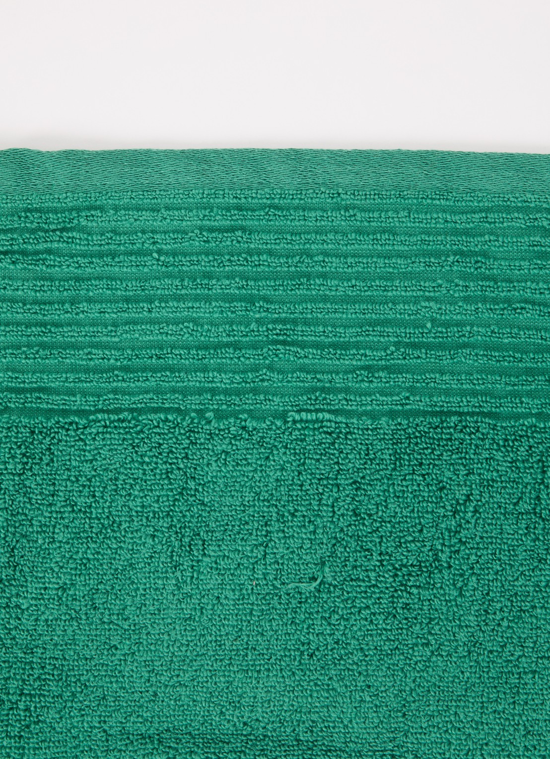 Olivier Desforges Alizee badlaken van katoen 450 gr/m2 - 70 x 140 cm - detail 3 groen