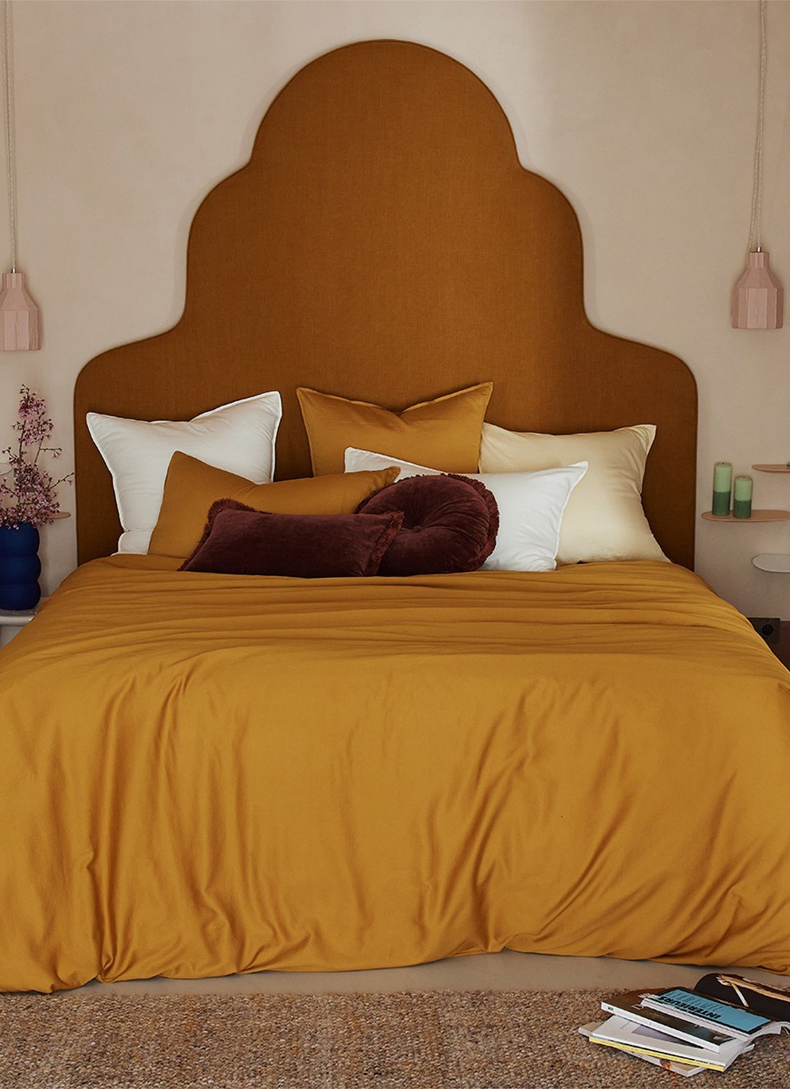 Olivier Desforges PALERME  Gold        Fitted sh - achterkant okergeel