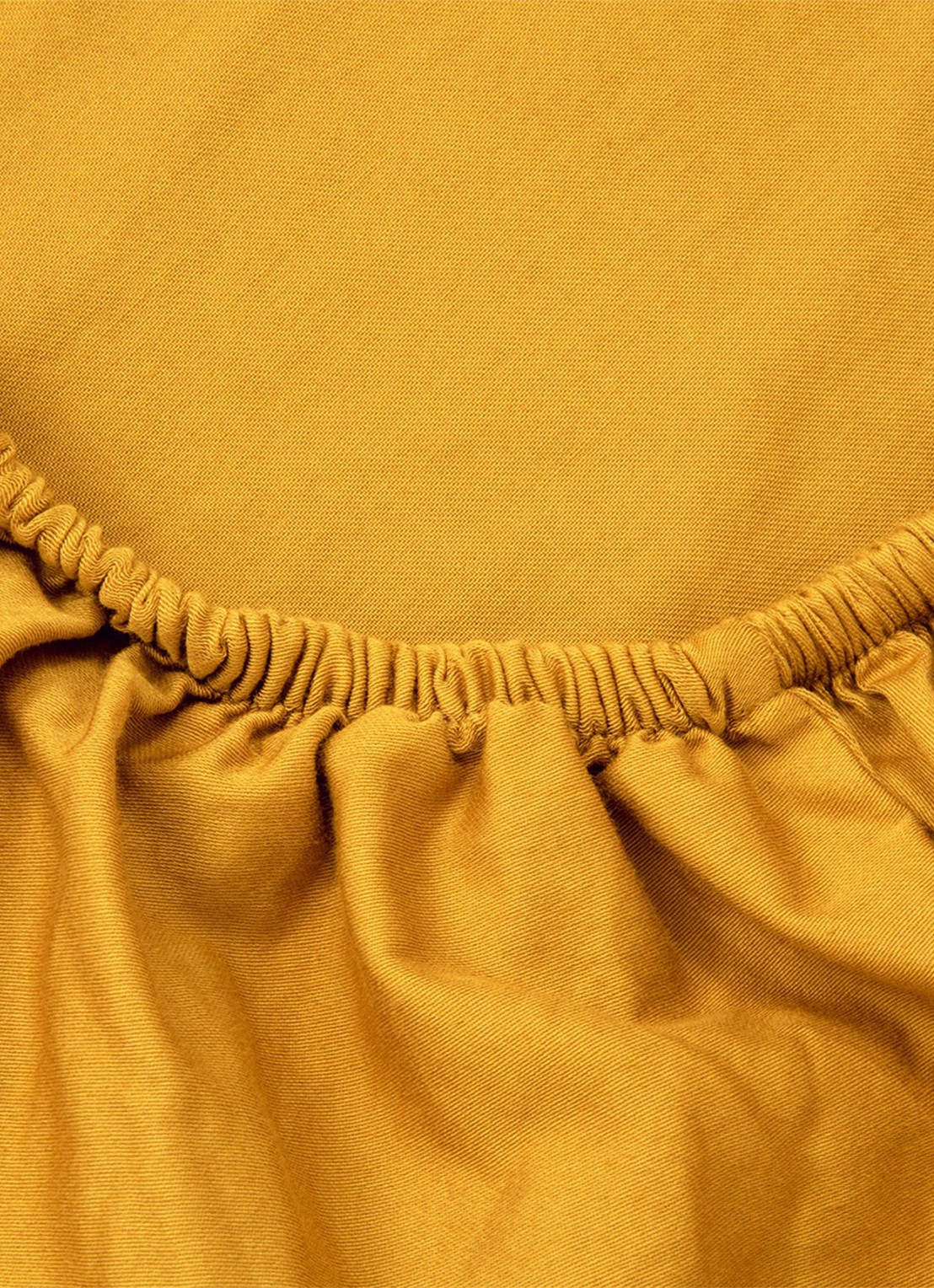 Olivier Desforges PALERME  Gold        Fitted sh - detail 3 okergeel