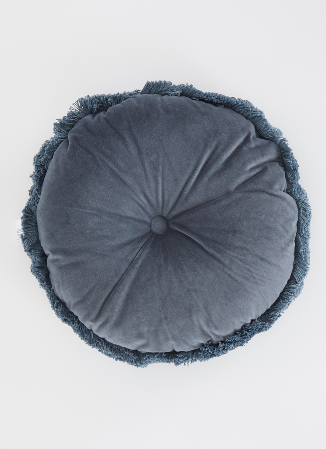 Olivier Desforges Romulus sierkussen Ø45 cm - detail donkerblauw
