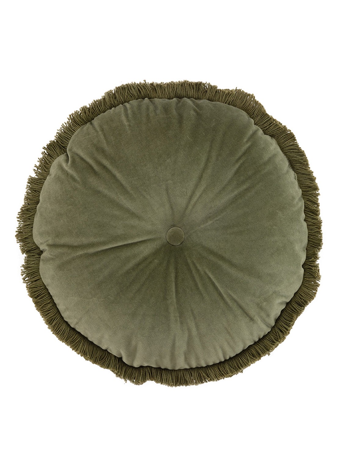 Olivier Desforges Romulus sierkussen Ø45 cm - voorkant 2 zwart