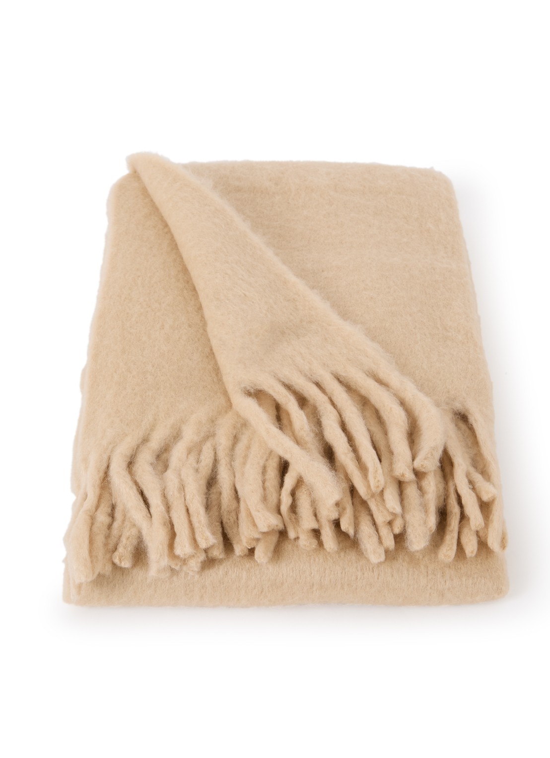Olivier Desforges TOURBILL Encre       Throw - voorkant 2 beige