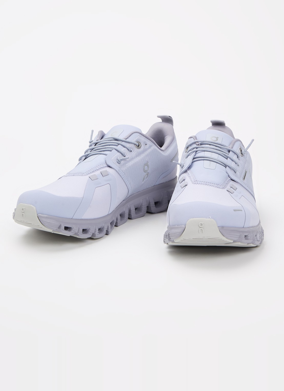 On Cloud 6 sneaker met gebreid bovenwerk - detail 3 lila