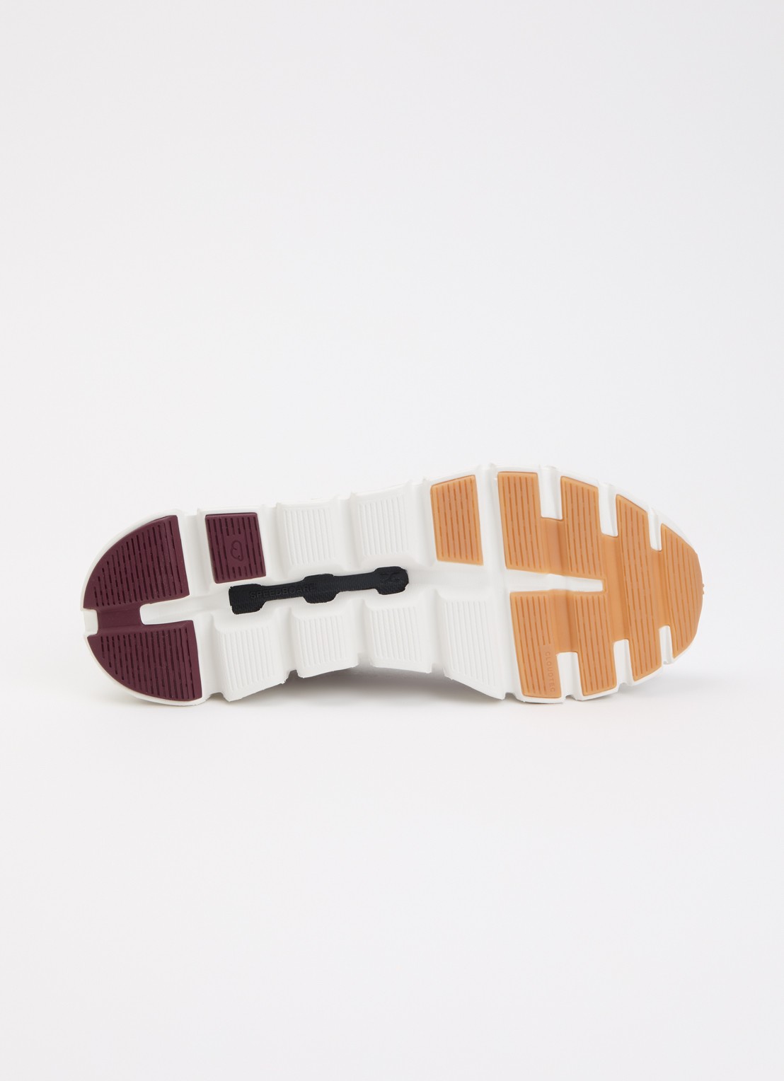 On Cloud 6 sneaker met gebreid bovenwerk - detail 5 ivoor