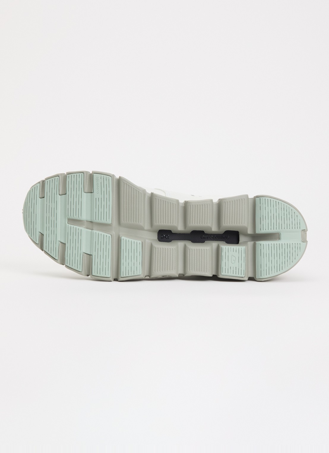 On Cloud 6 sneaker van mesh met logo - detail 3 groen