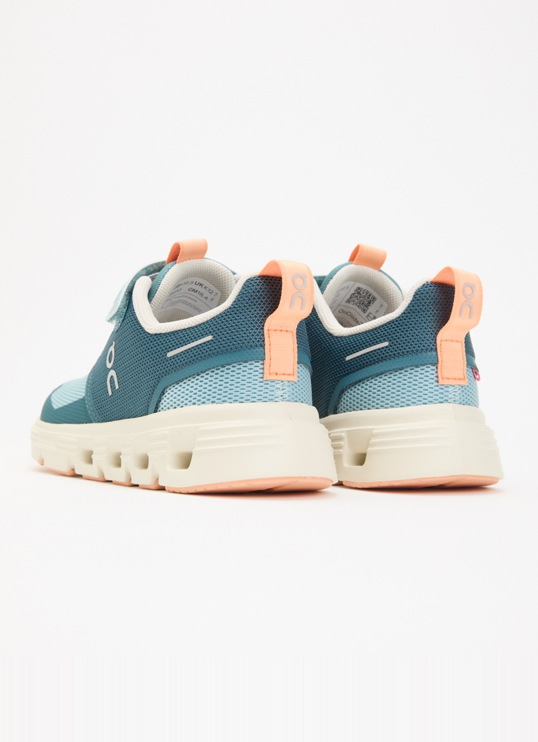 On Cloud Play 2 sneaker van mesh - achterkant 3 groen