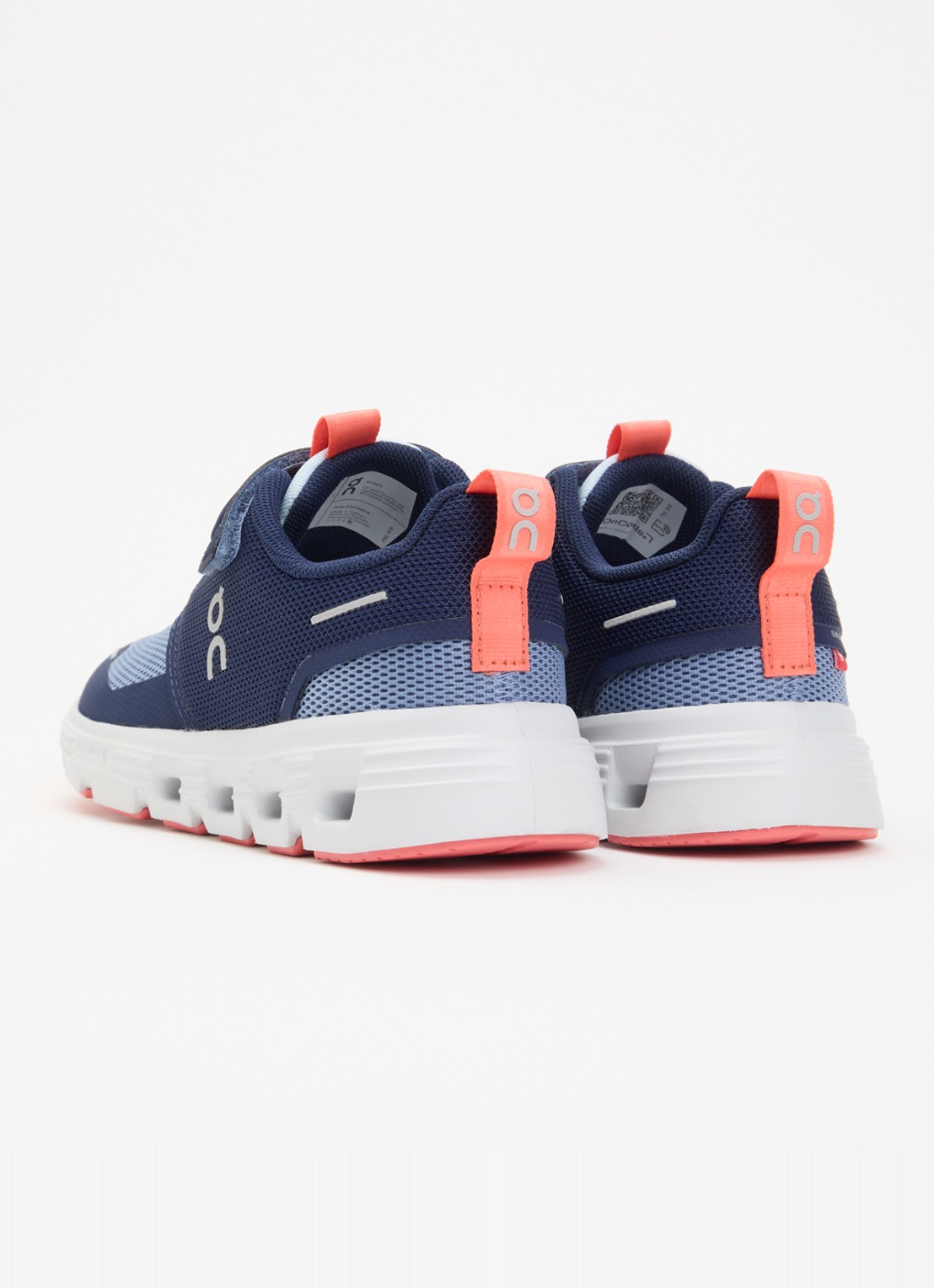 On Cloud Play 2 sneaker van mesh - achterkant 4 royalblauw