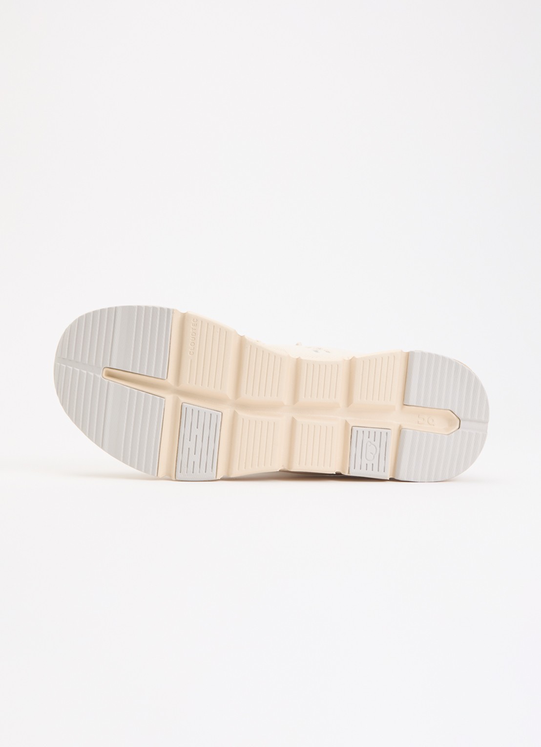 On Cloud Sky sneaker met mesh details - detail 4 zand