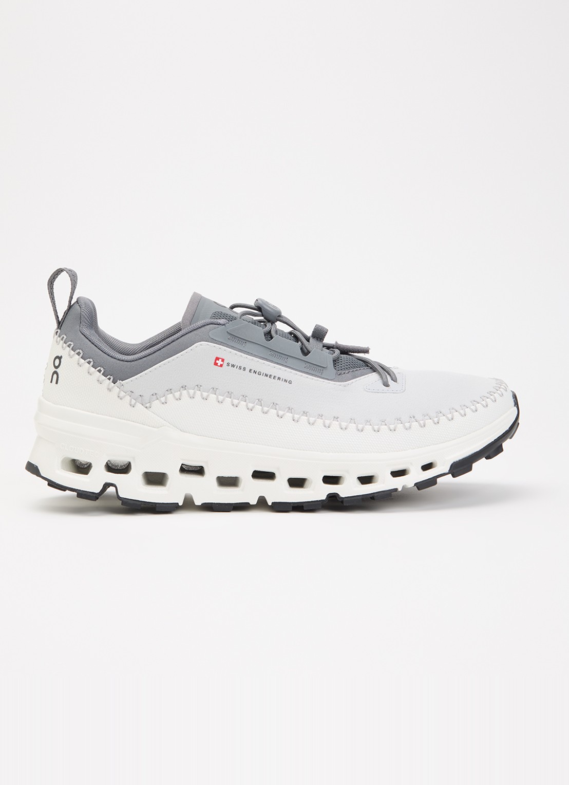 On Cloudaway 2 sneaker met mesh details - voorkant 4 grijs