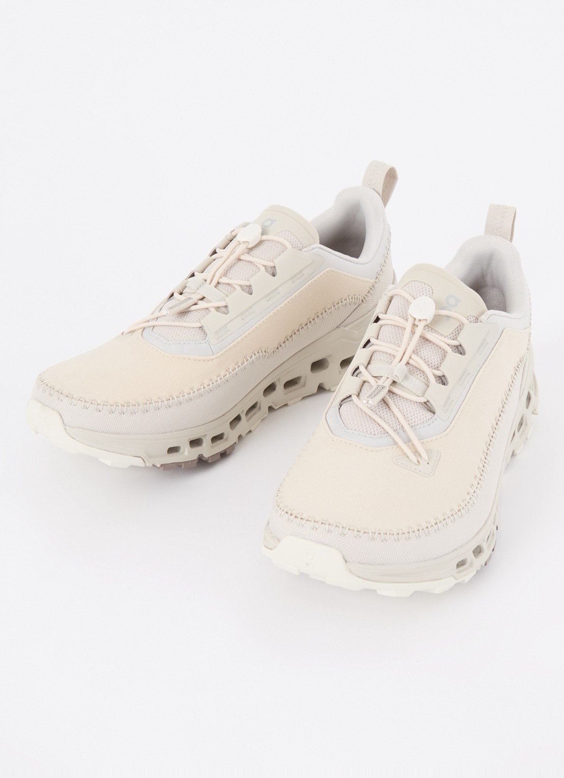 On Cloudaway 2 sneaker met mesh details - detail 3 beige