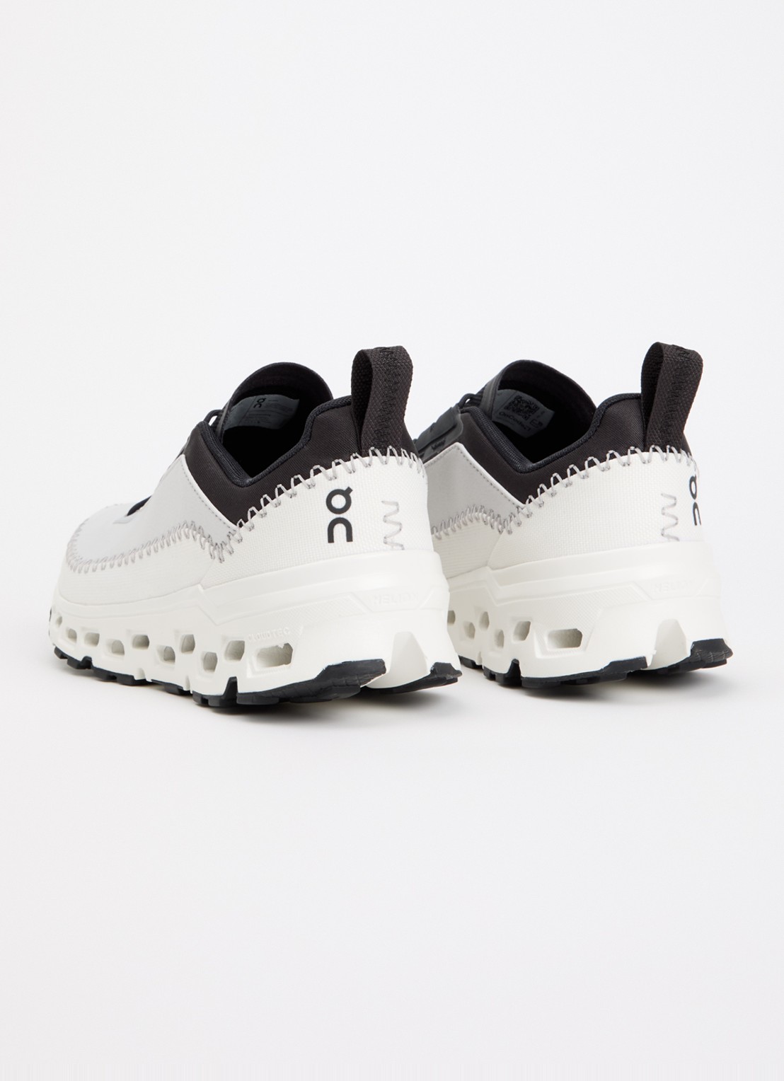 On Cloudaway 2 sneaker met structuur en borduring - achterkant 4 zwart