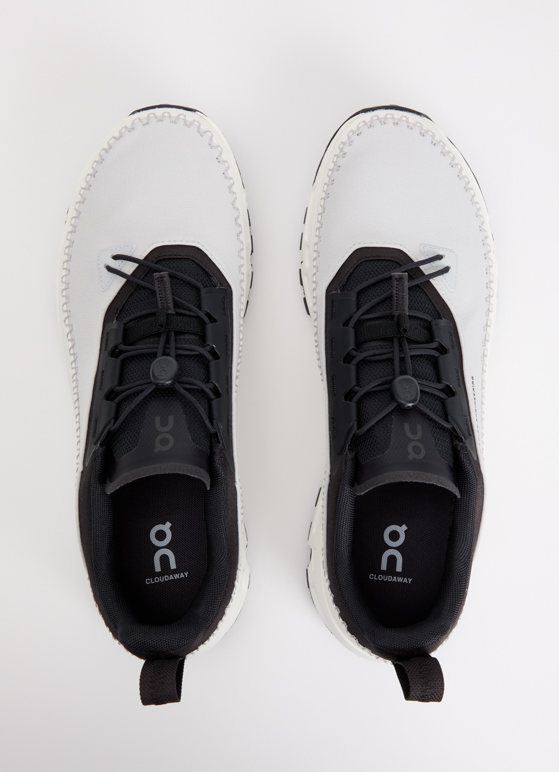 On Cloudaway 2 sneaker met structuur en borduring - detail 2 zwart