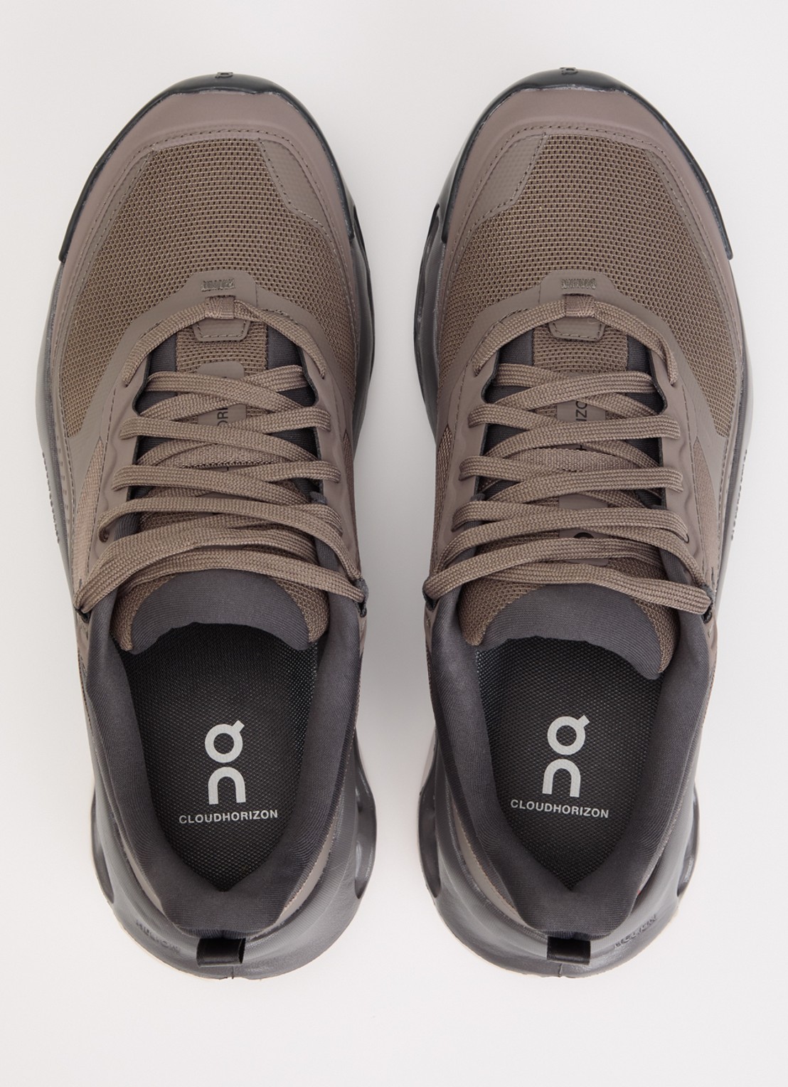 On Cloudhorizon 2 sneaker met mesh details - detail 4 lichtbruin