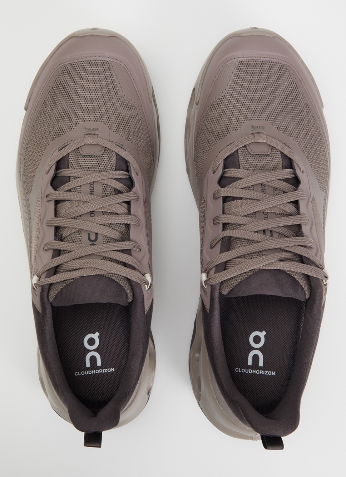 On Cloudhorizon 2 sneaker van mesh - detail 3 aubergine