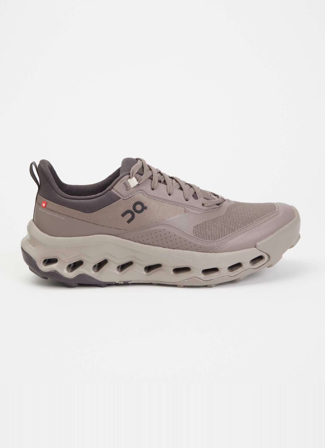On Cloudhorizon 2 sneaker van mesh - voorkant aubergine