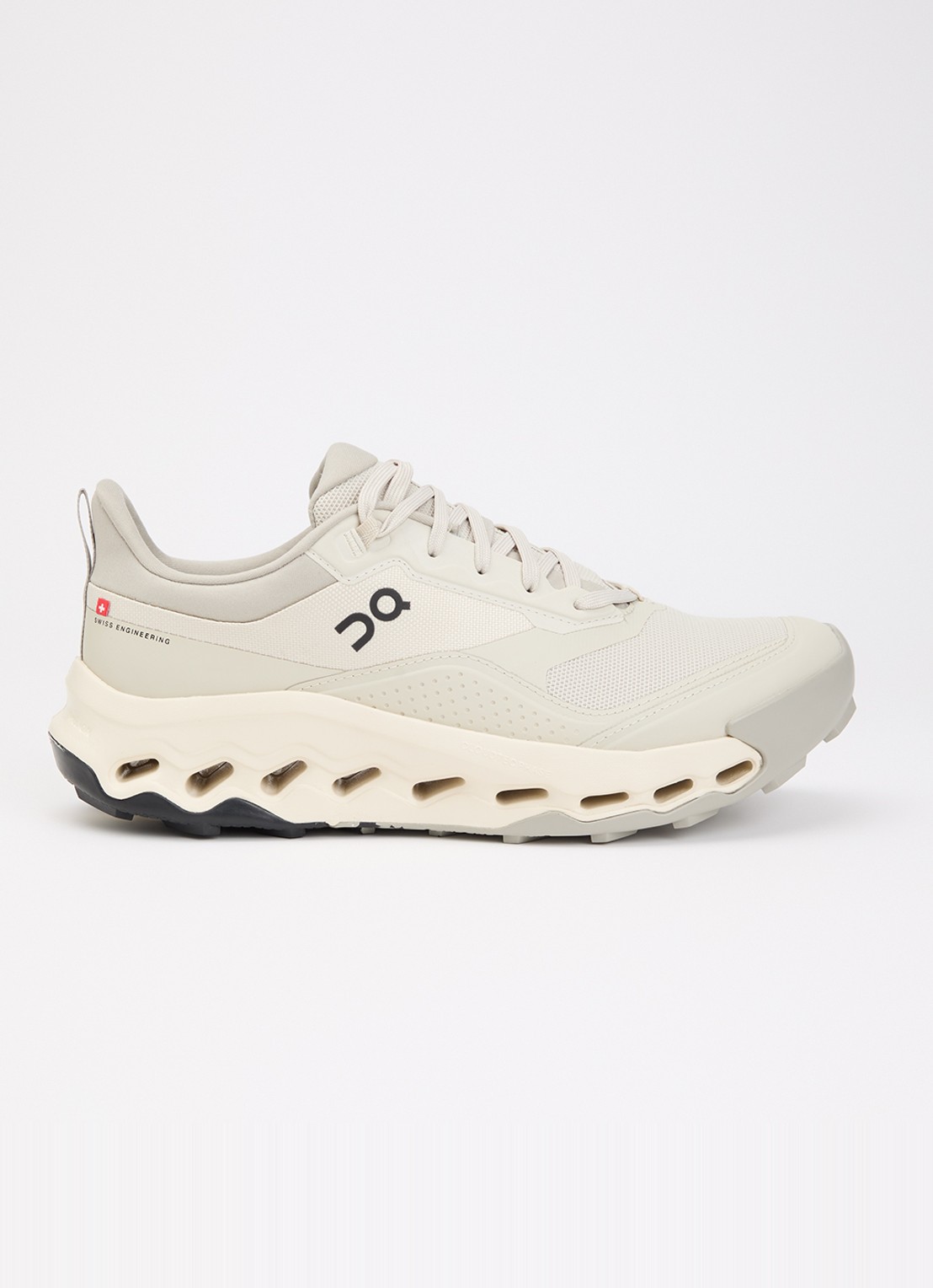 On Cloudhorizon 2 sneaker van mesh  - voorkant beige