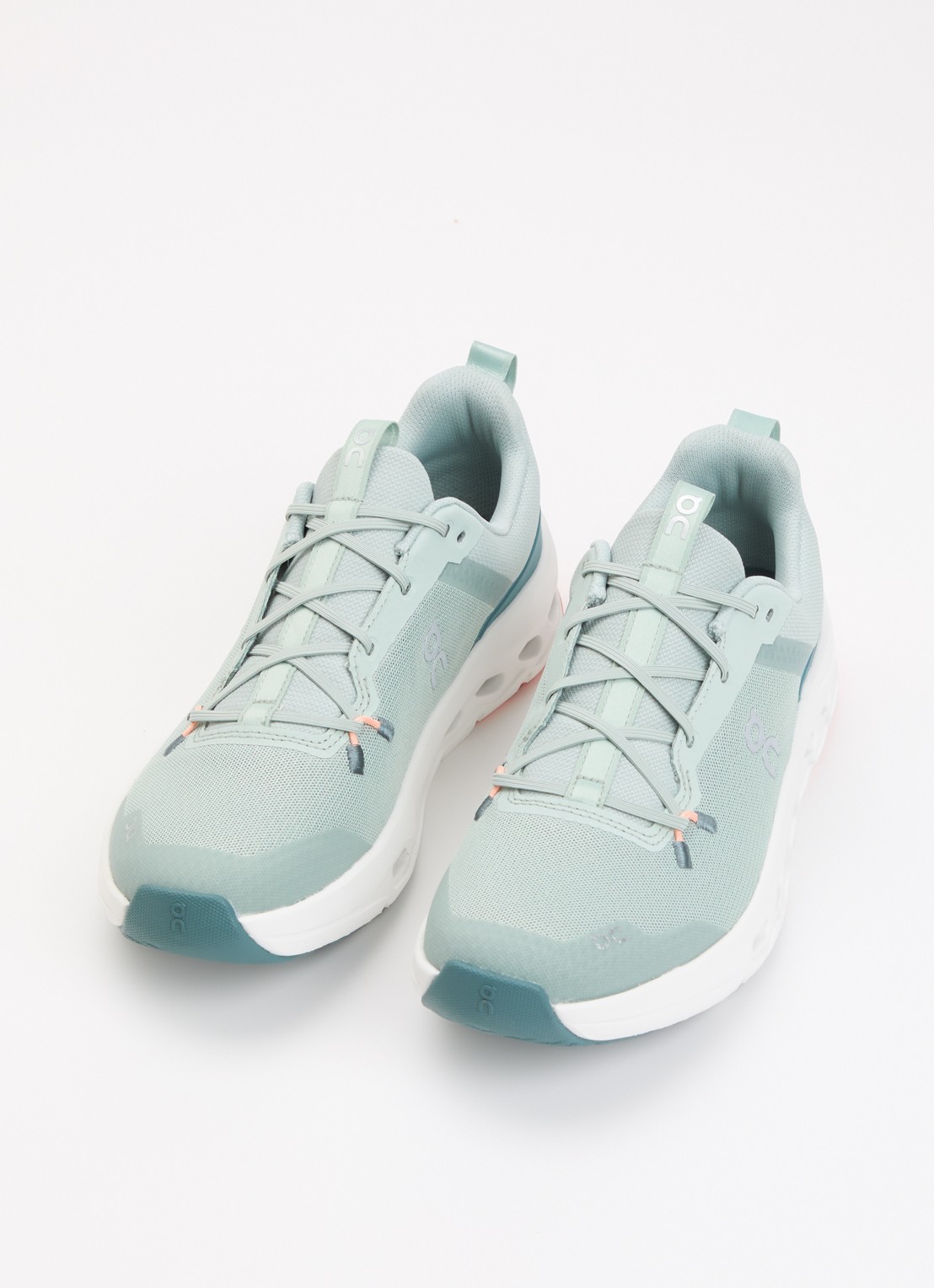 On Cloudleap sneaker met mesh details - detail 3 mint