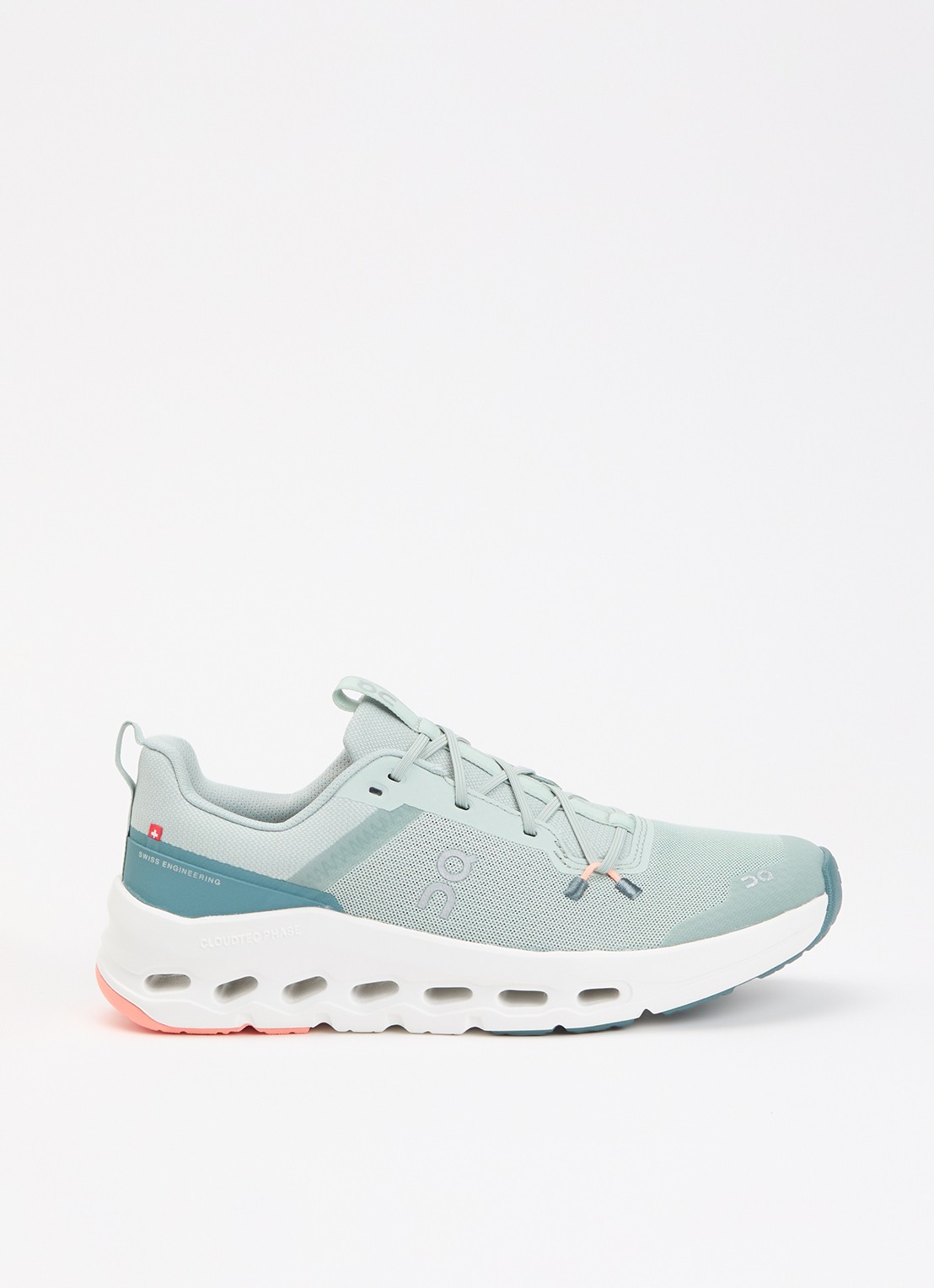 On Cloudleap sneaker met mesh details - voorkant 2 mint