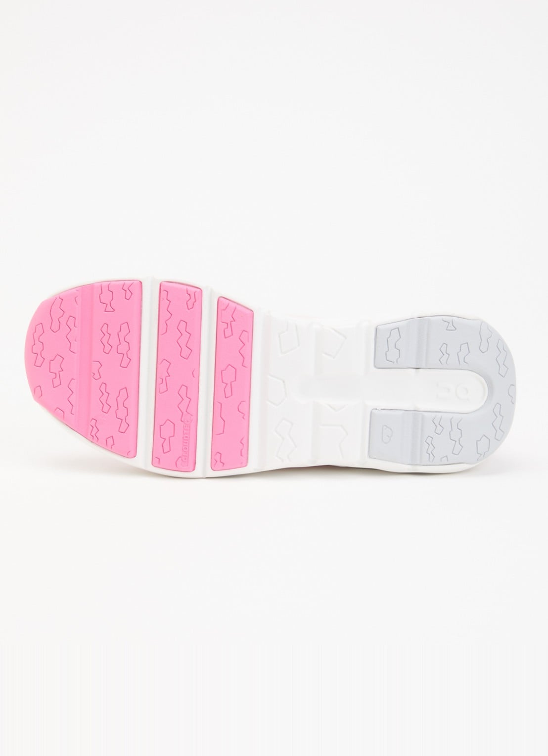 On Cloudleap sneaker van mesh - detail 3 gebroken wit