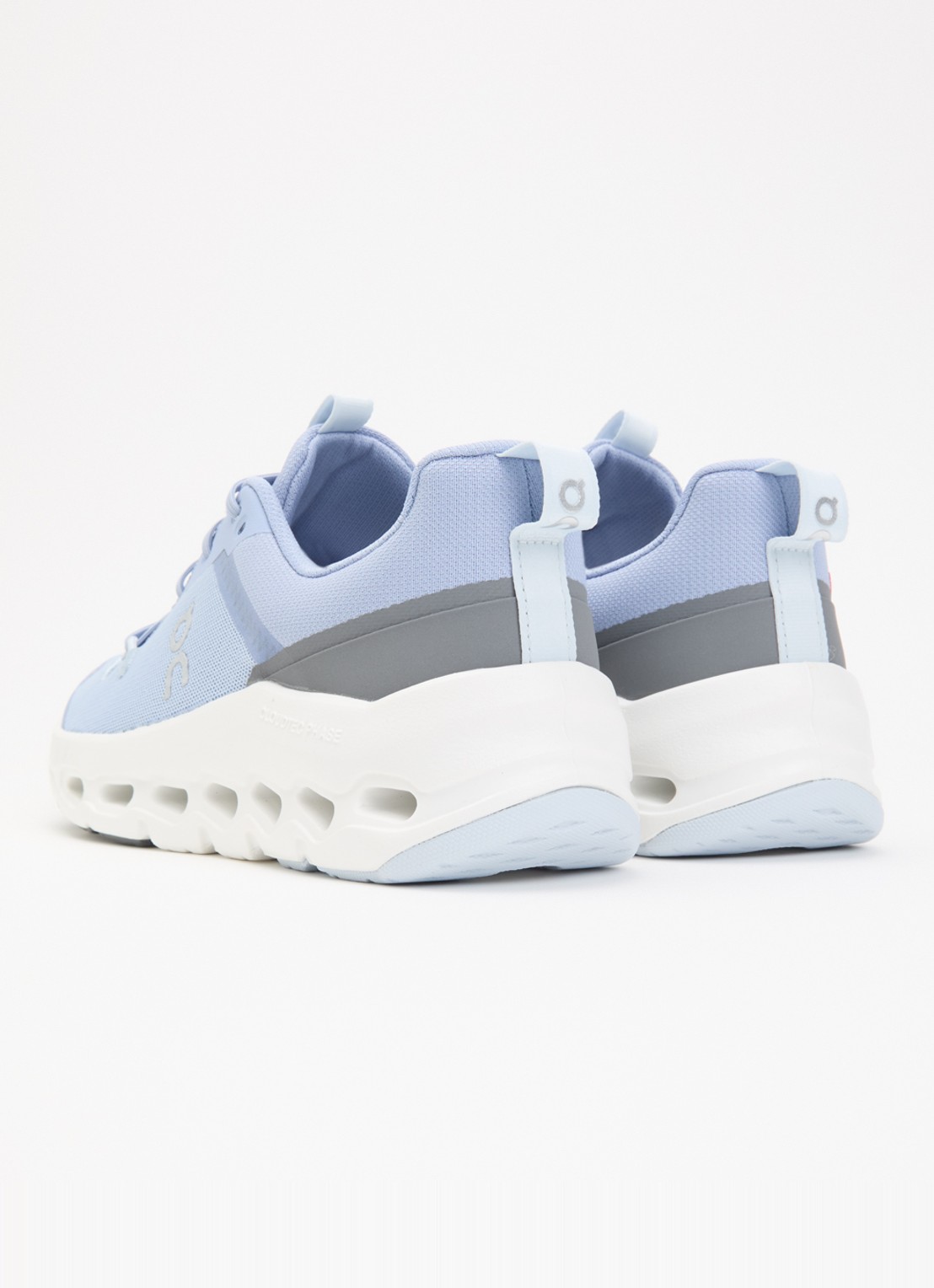 On Cloudleap sneaker van mesh - achterkant wit