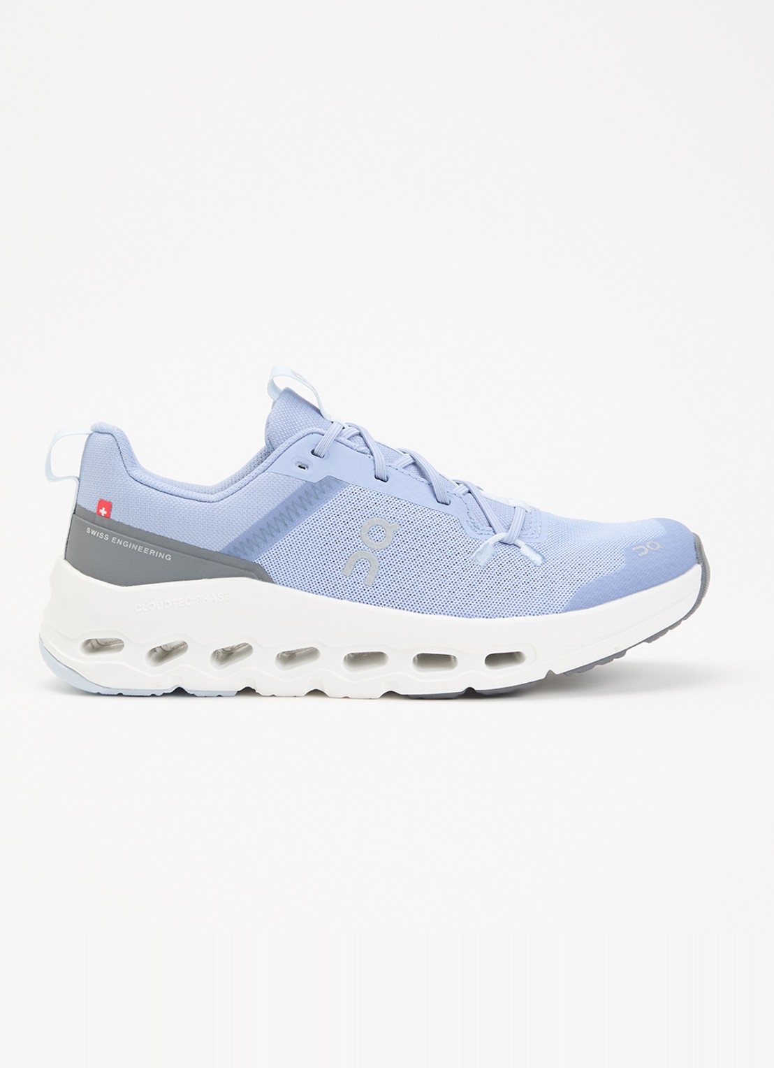 On Cloudleap sneaker van mesh - voorkant 3 wit