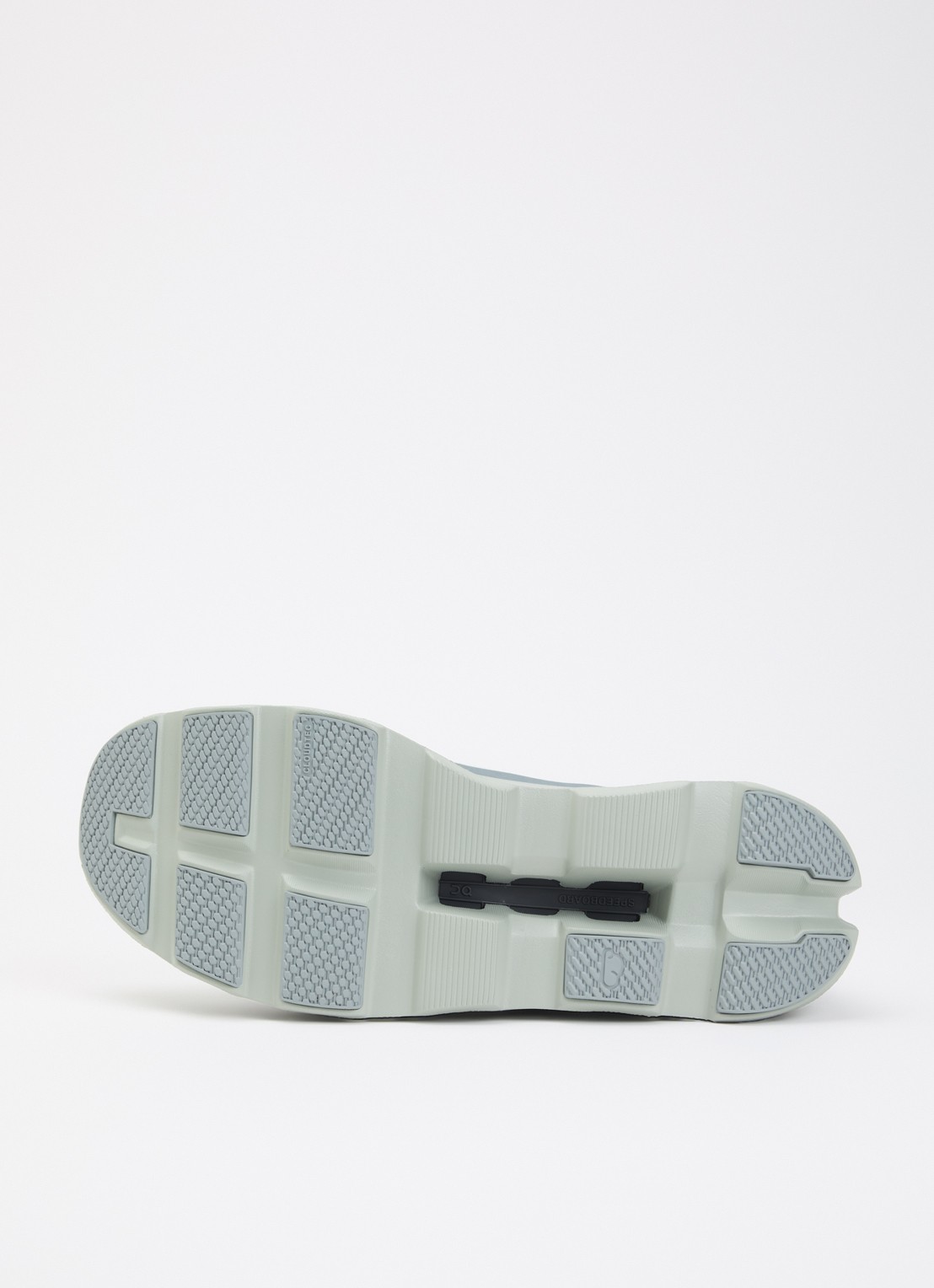 On Cloudmonster Void sneaker van mesh met logo - detail 3 mint