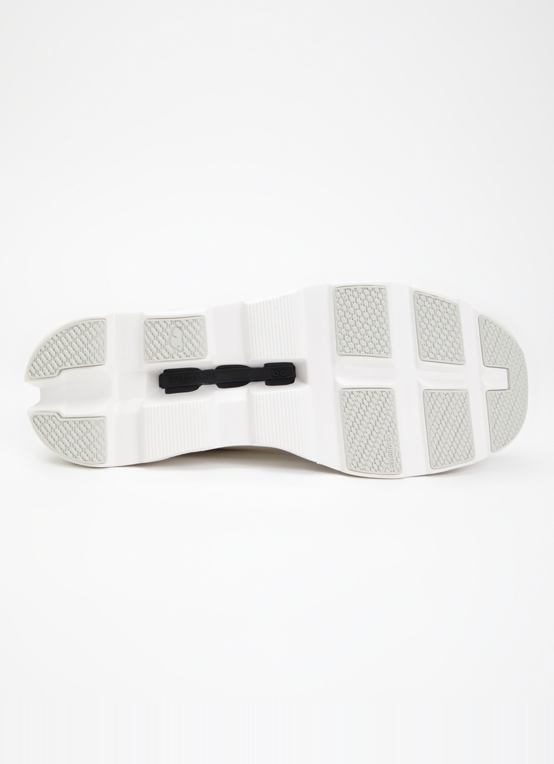 On Cloudmonster Void sneaker van mesh met logo - detail 5 wit