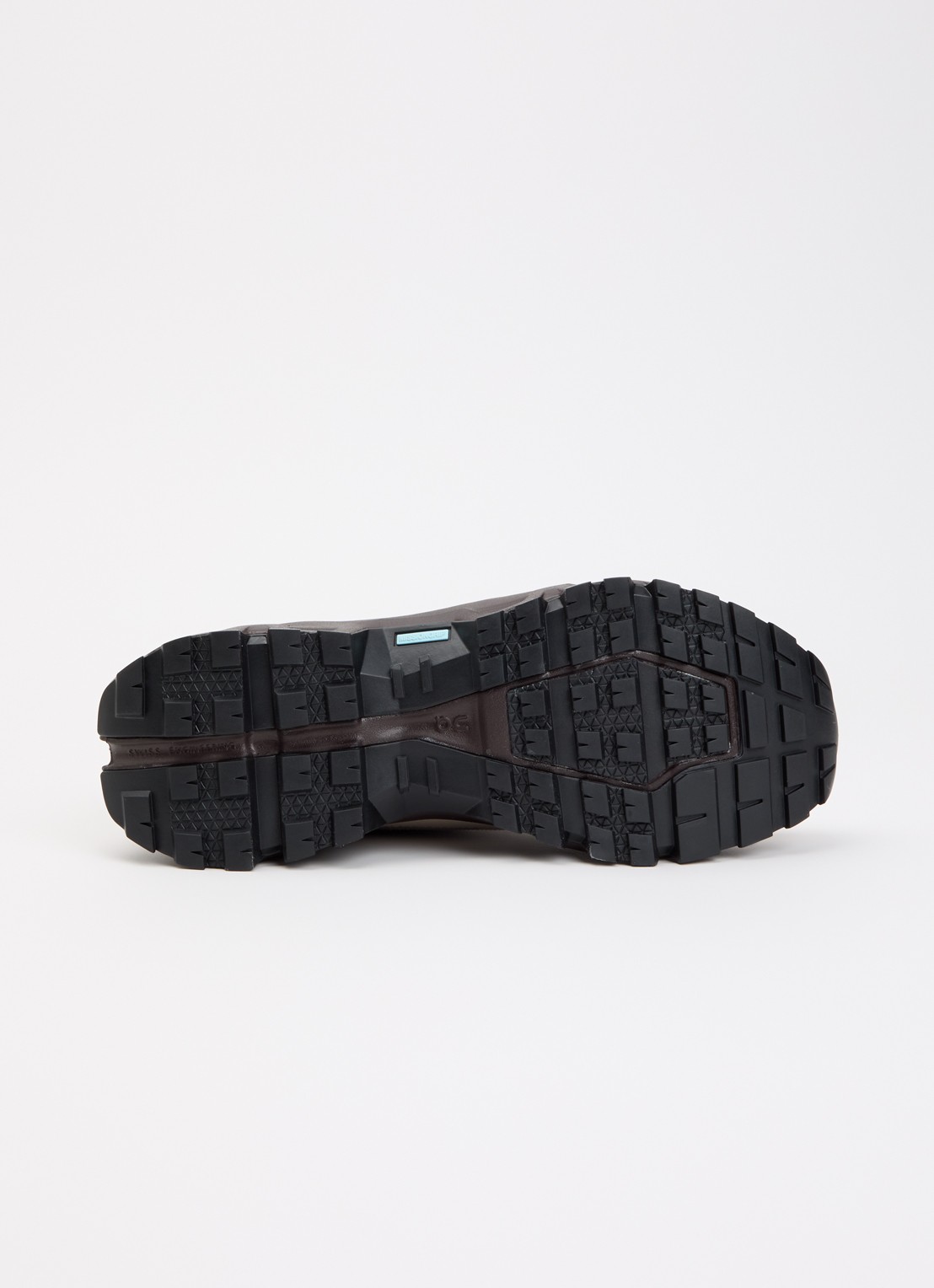 On Cloudrock low hiking sneaker van mesh  - detail 5 bruin