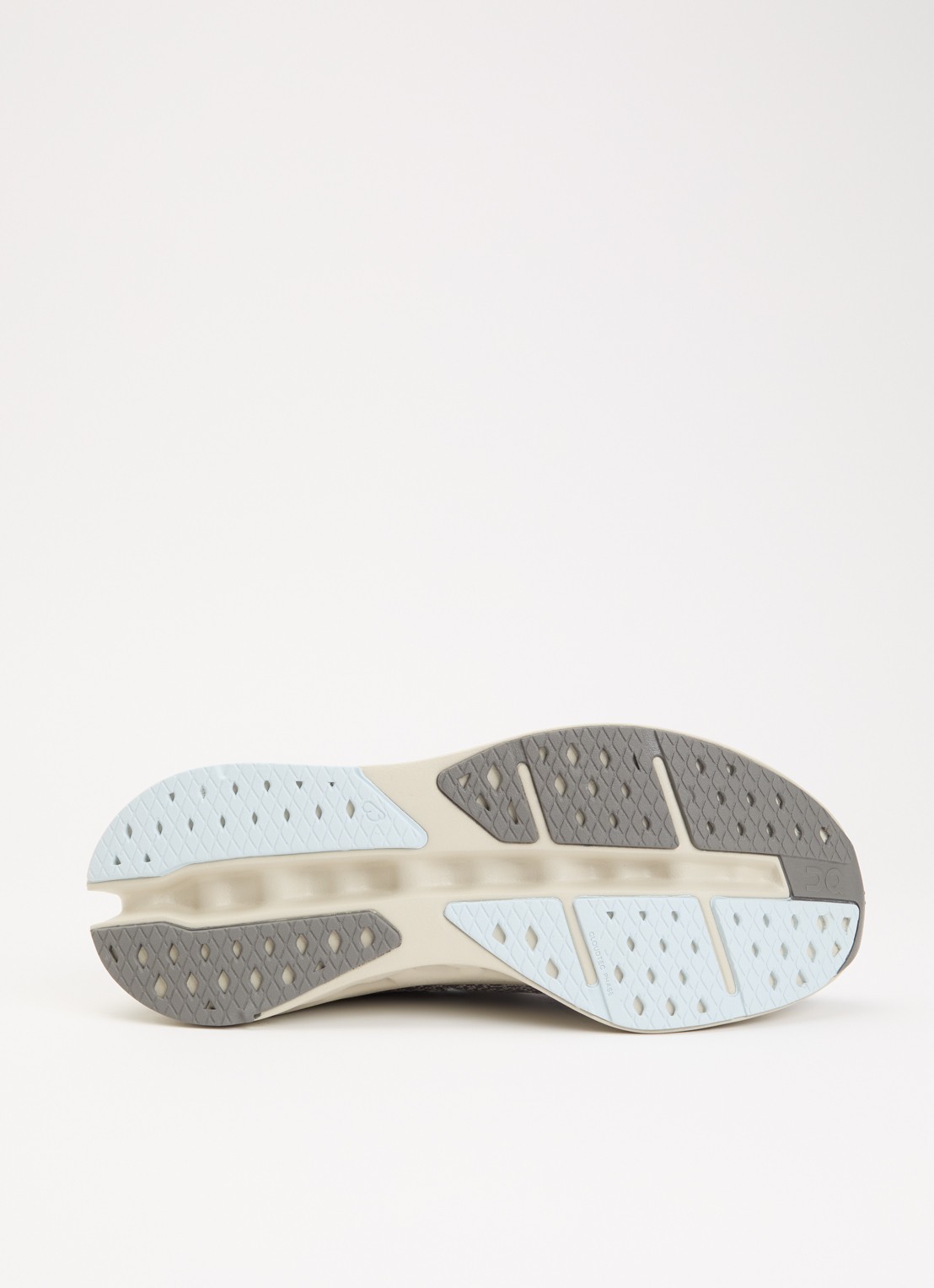 On Cloudsurfer Max sneaker met gebreid bovenwerk - detail 5 antraciet