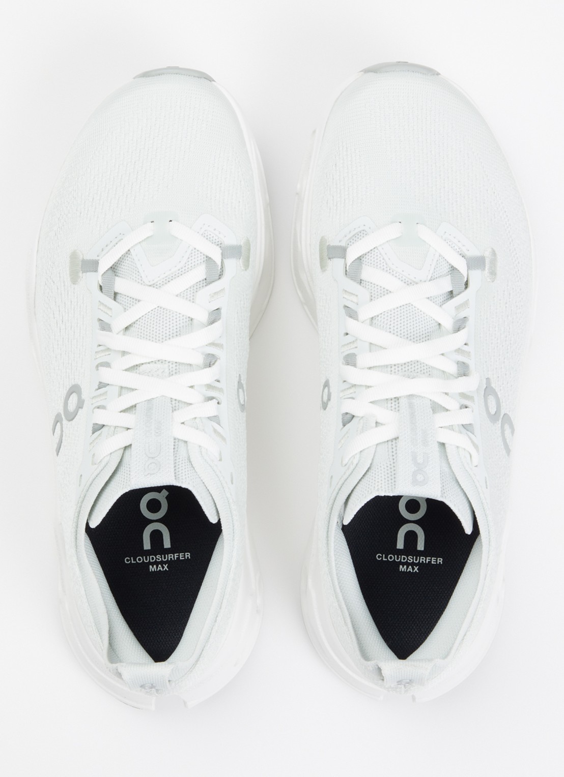 On Cloudsurfer Max sneaker van mesh met logo - detail 4 lindegroen