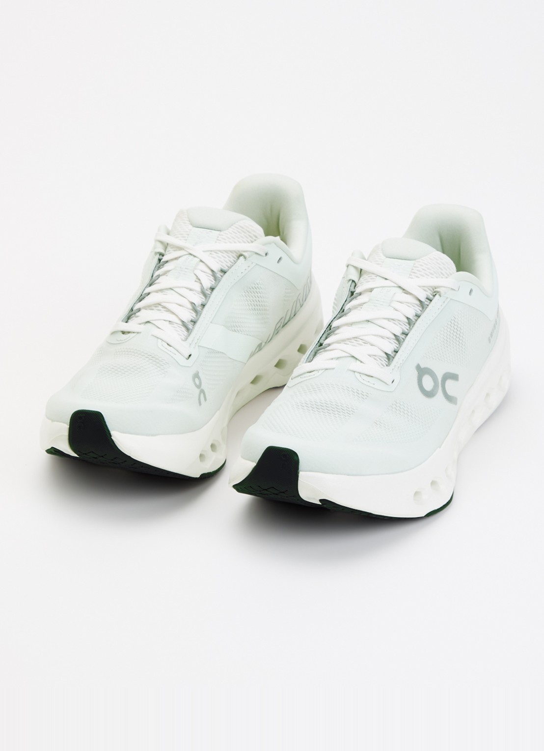 On Cloudsurfer Next sneaker met details van mesh - detail mint