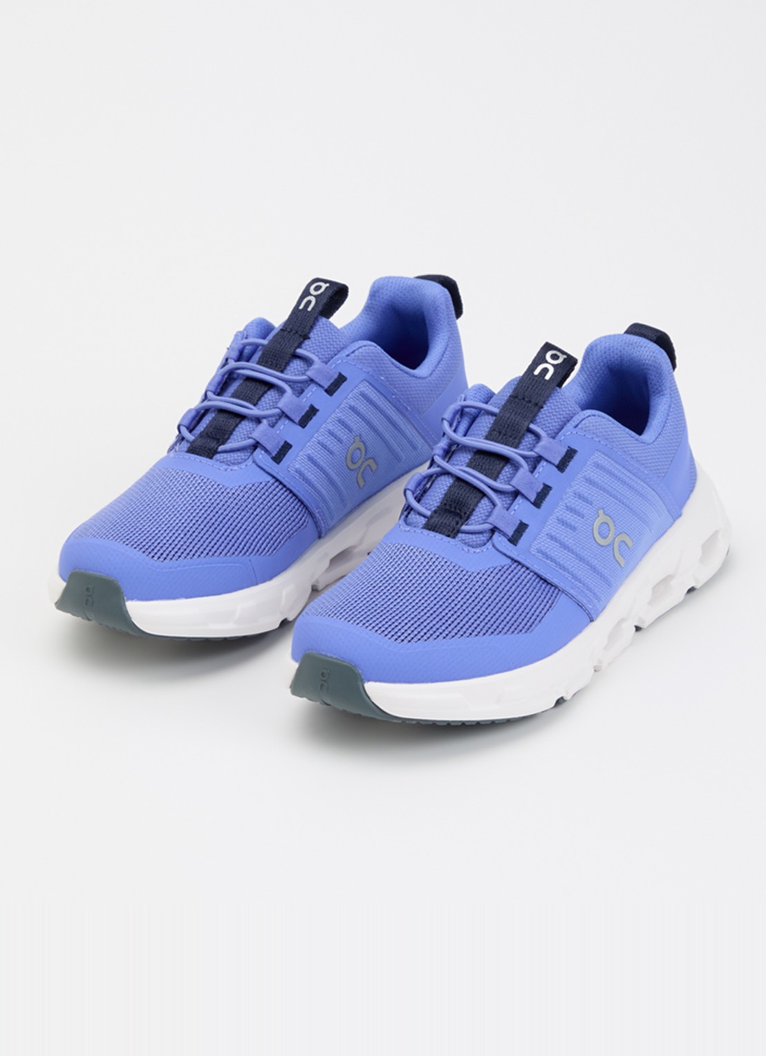 On Cloudswift sneaker met mesh details - voorkant 4 lavendel
